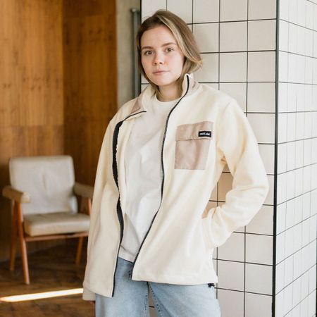 Флиска Kusto Fleece Full Zip Milky 5250₽