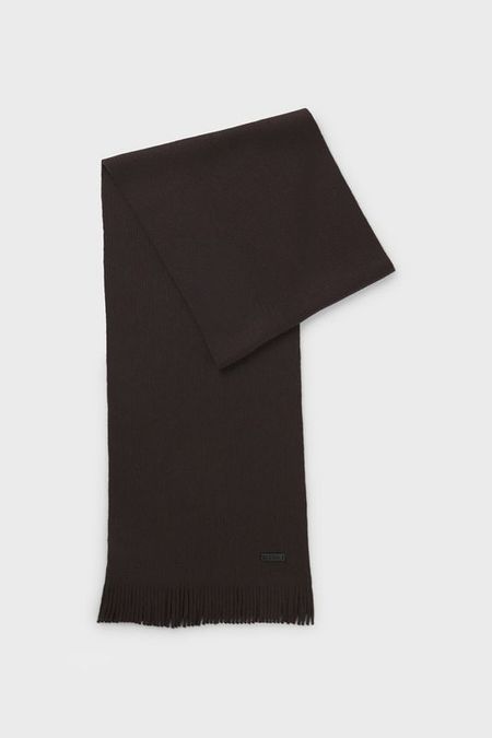 Шарф шерстяной с кистями BOSS 11990₽