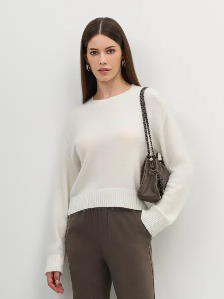 Пушистый джемпер с ангорой SAVAGE 2599₽