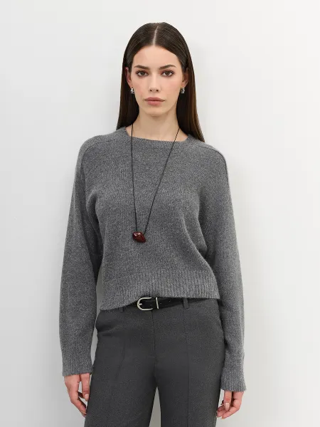 Пушистый джемпер с ангорой SAVAGE 2599₽