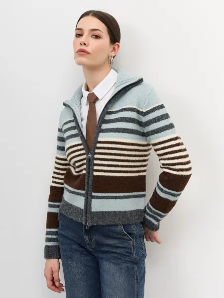 Кардиган в яркую полоску SAVAGE 4599₽