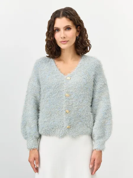 Кардиган из пушистой пряжи SAVAGE 5999₽