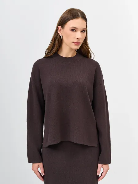 Свободный свитер с ангорой SAVAGE 4799₽