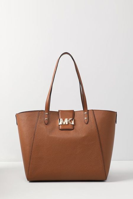 Кожаная сумка шоппер Michael Michael Kors 24140₽