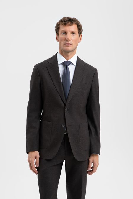 Пиджак из шерсти устойчивой к сминанию и загрязнениям 0₽