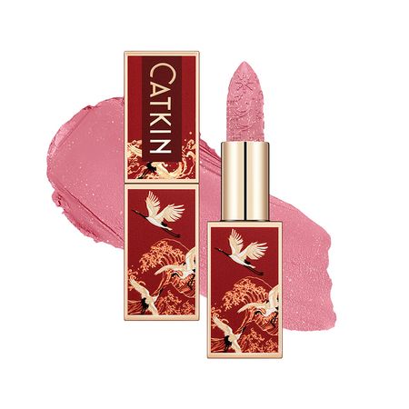 Помада для губ CATKIN ROUGE LIPSTICK полуматовая тон CP175 Lotus