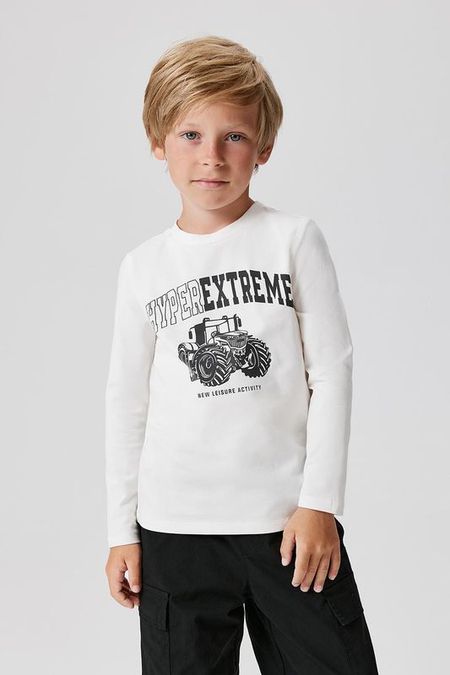 Лонгслив хлопковый с принтом ACOOLA 562₽