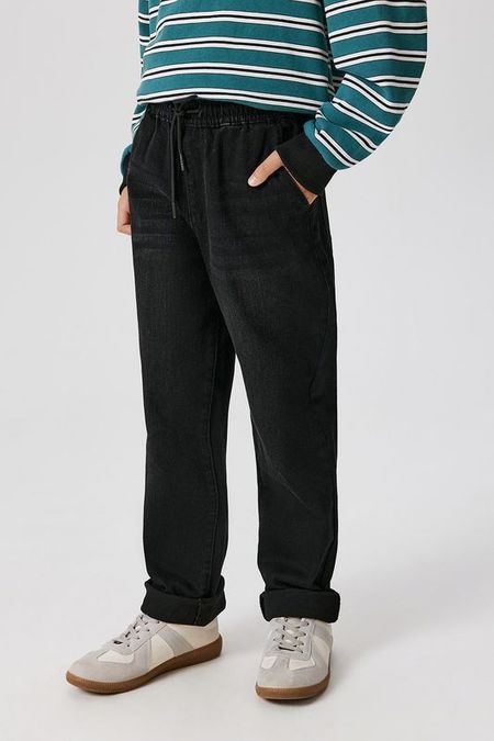 Джинсы на кулиске прямого кроя ACOOLA 1912₽