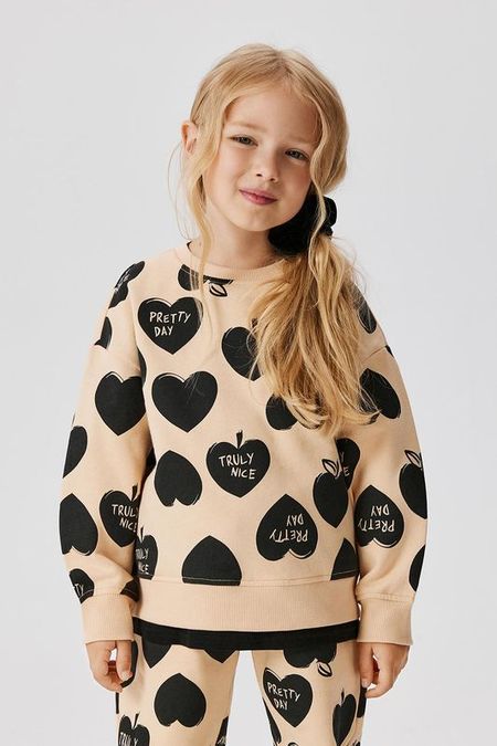 Свитшот хлопковый с принтом ACOOLA 817₽