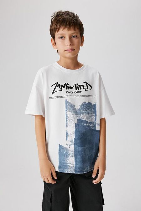 Футболка хлопковая с принтом ACOOLA 562₽