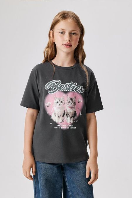 Футболка хлопковая с принтом ACOOLA 975₽