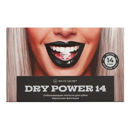Отбеливающие полоски White Secret dry power 14 1880₽