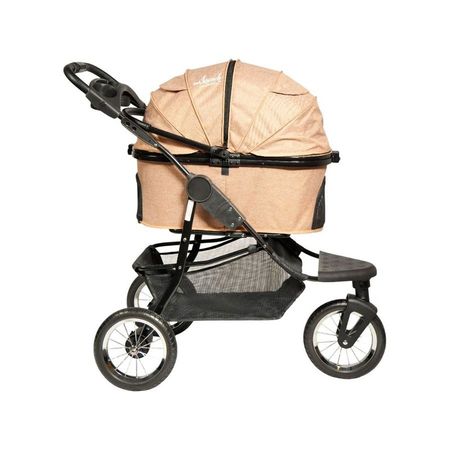 MrKranch Коляска для собак и кошек прогулочная повышенной проходимости макс нагрузка 15 кг бежевая 17584₽