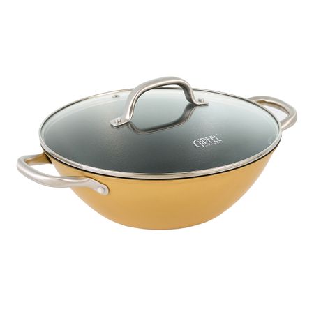 Чугунная кастрюля Gipfel Select Orange 2146 28 см36 л 6490₽