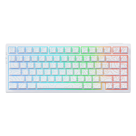 MCHOSE G75 Pro Matcha Latte Switch White Topographic 7700₽