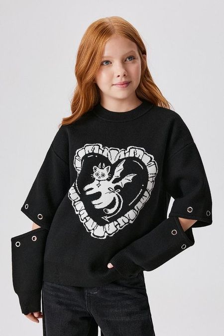 Джемпер с разрезами на рукавах ACOOLA 1875₽