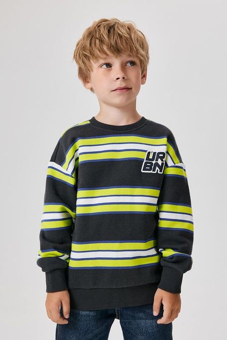 Свитшот хлопковый с принтом ACOOLA 1200₽