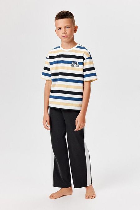 Пижама хлопковая с принтом ACOOLA 1162₽