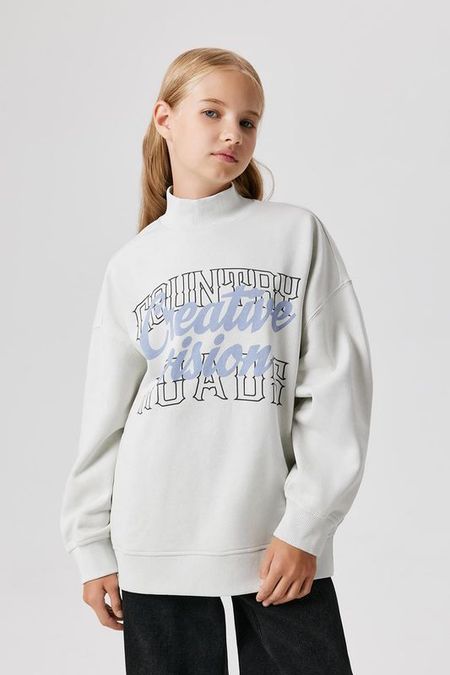 Свитшот хлопковый с принтом ACOOLA 1027₽