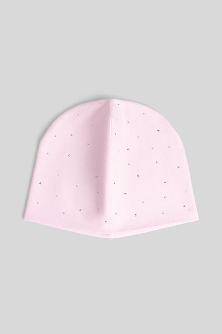 Шапка хлопковая со стразами ACOOLA 840₽