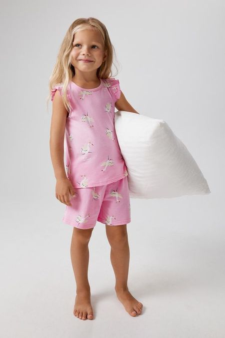 Пижама хлопковая с принтом ACOOLA 765₽