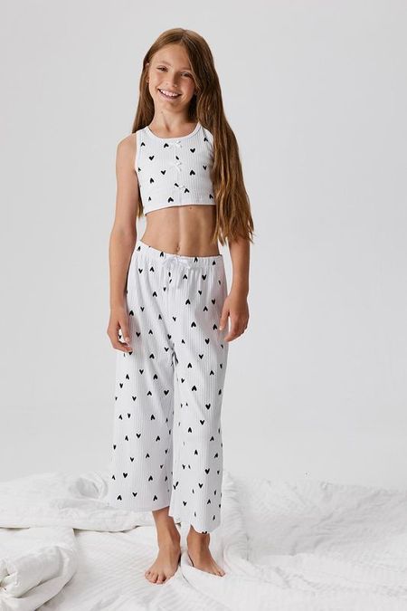 Пижама хлопковая с принтом ACOOLA 1650₽