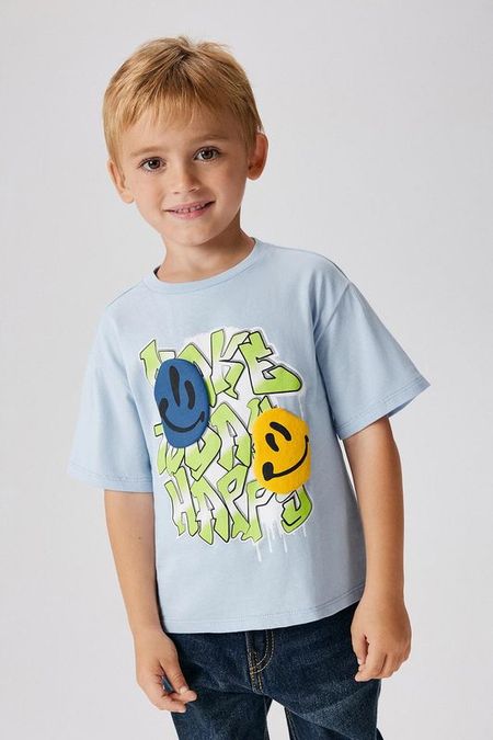 Футболка хлопковая с принтом ACOOLA 600₽