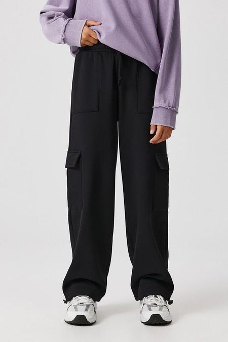 Брюки хлопковые на кулиске с карманами ACOOLA 1530₽