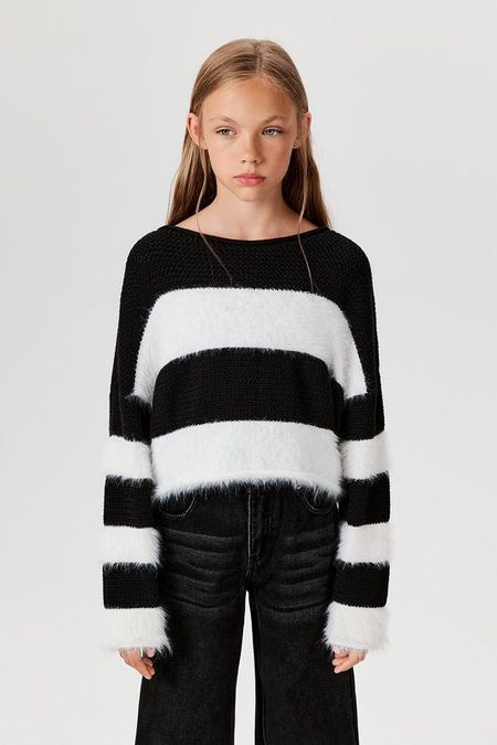 Джемпер вязаный в полоску ACOOLA 2047₽