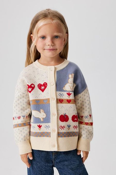 Кардиган вязаный с принтом ACOOLA 2160₽