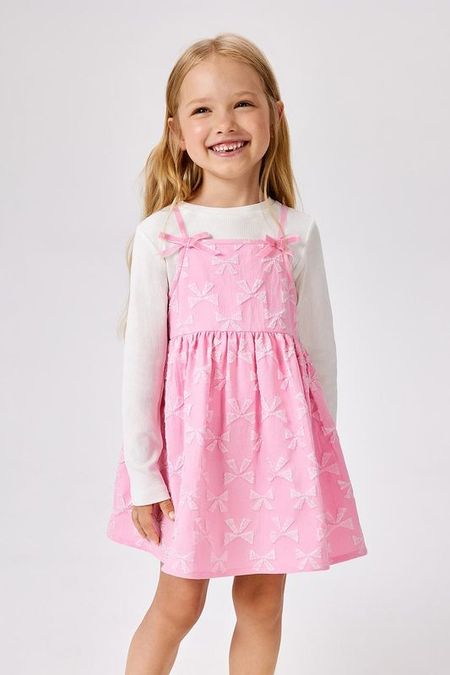 Платье хлопковое 2в1 с декором ACOOLA 1747₽