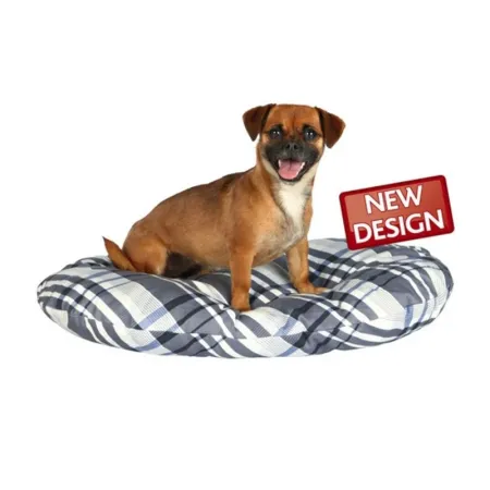 Trixie Лежак Jerry 70458 см хб серыйбелый 1496₽