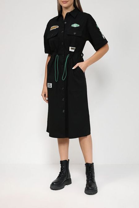 Платье-рубашка на кулиске Twist 4942₽