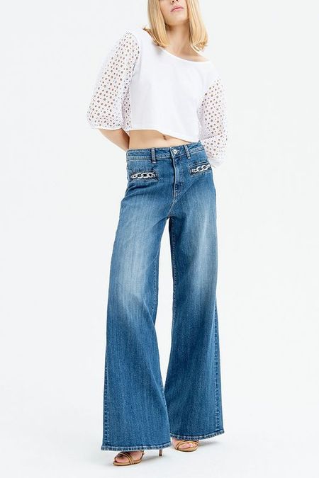 Джинсы клеш FRACOMINA