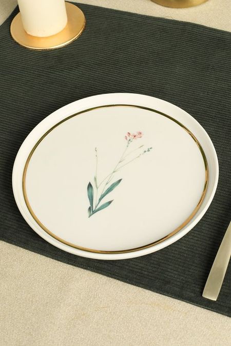 Тарелка десертная из фарфора Botanical Porland 1492₽