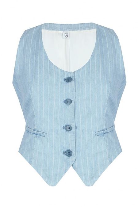 Жилет джинсовый в полоску Liu Jo 11197₽