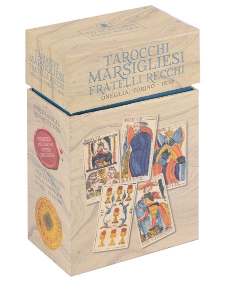 None Таро Марсельское Фрателли Рекки / Tarocchi Marsigliesi Fratelli Recchi