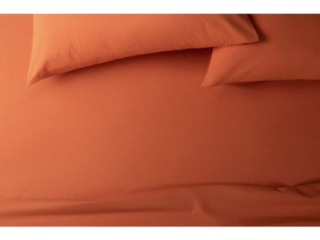 Простыня на резинке divanru Pick Pair Terracotta 160x200 2690₽