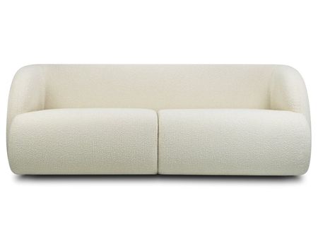 Диван прямой divanru Виенсо Bucle Milk 79990₽