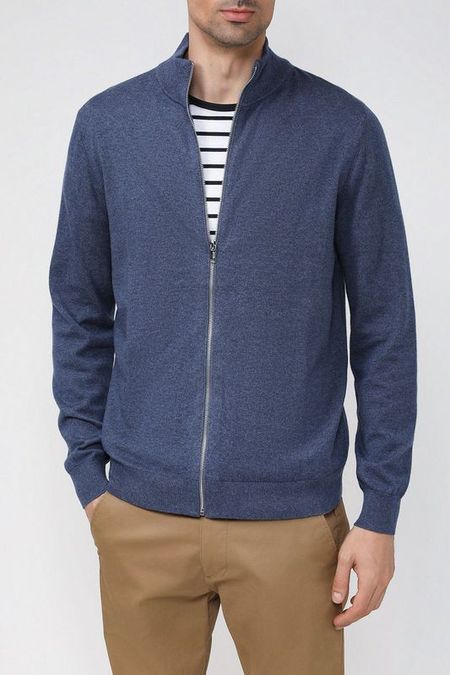Шерстяной кардиган на молнии MARCO DI RADI 5490₽