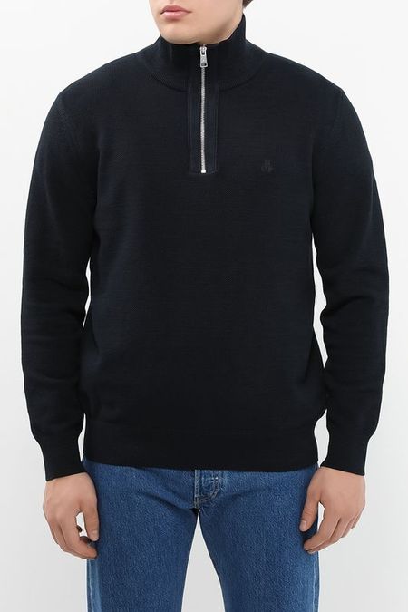 Пуловер хлопковый с воротником на молнии Marc OPolo 9967₽