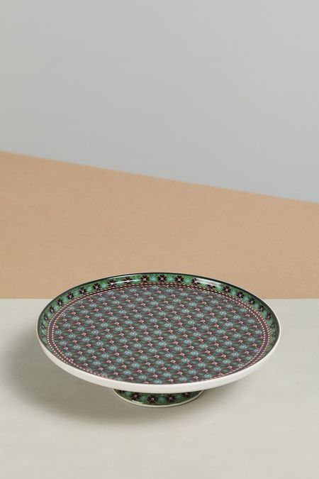 Блюдо для торта на ножке фарфоровое Berry Blues Pip Studio 3592₽