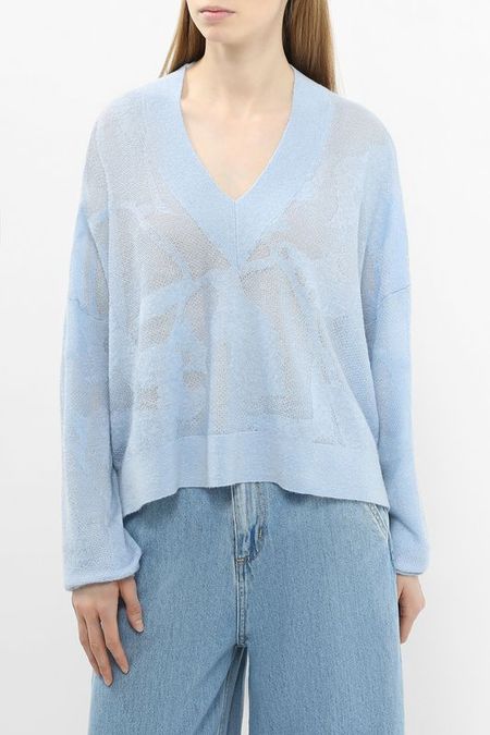 Пуловер из цветочного жаккардового трикотажа BOSS 15952₽