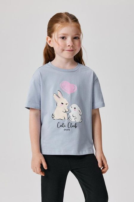 Футболка хлопковая с принтом ACOOLA 487₽