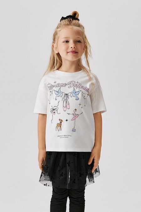 Футболка хлопковая с принтом ACOOLA 562₽