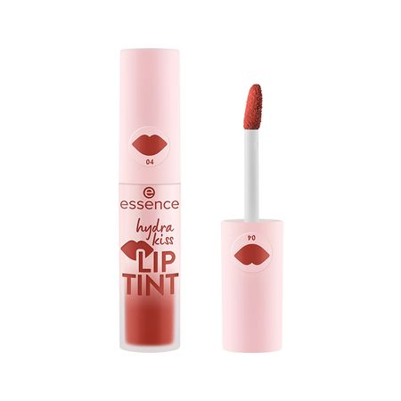 Тинт для губ ESSENCE HYDRA KISS LIP TINT с сияющим финишем тон 04 Classy red