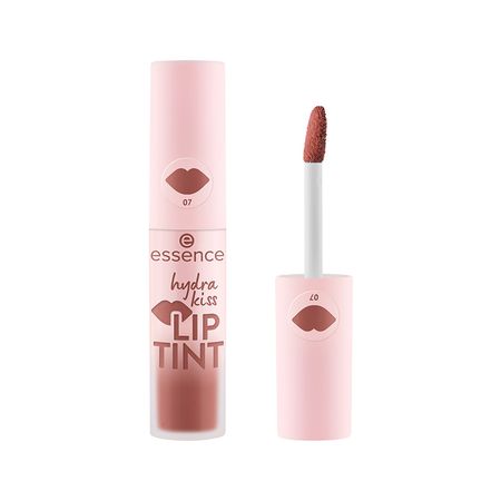 Тинт для губ ESSENCE HYDRA KISS LIP TINT с сияющим финишем тон 07 Hazelnut haze