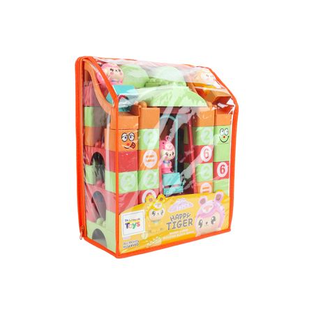 Конструктор Lanson Toys Happy Tiger крупные блоки с цифрами 56дет с 3лет 996₽
