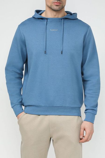 Худи хлопковое с логотипом Bugatti 4400₽