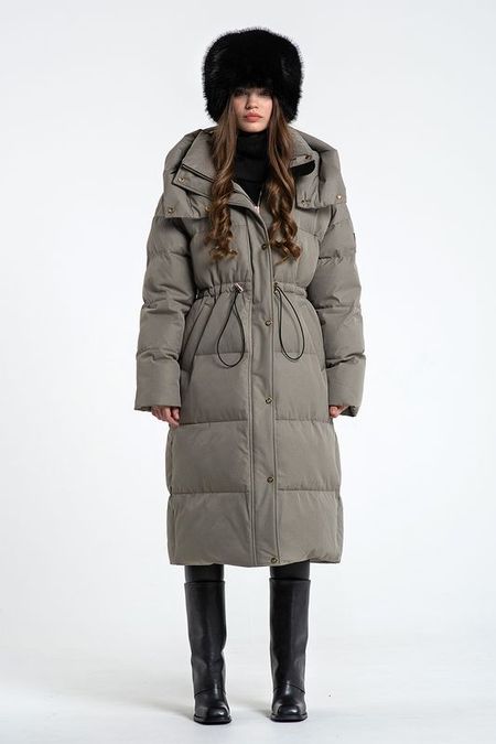 Пальто пуховик на кулиске ALBERELLO 36500₽